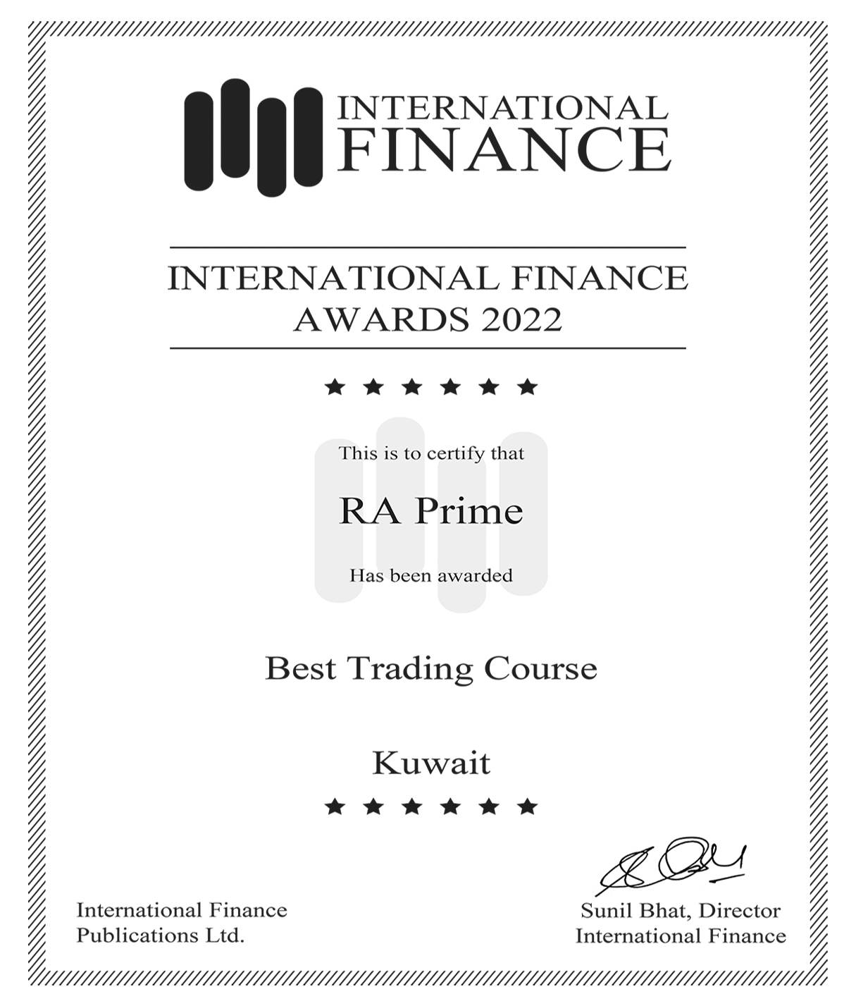 Best Trading Course Award 2022 — 4
